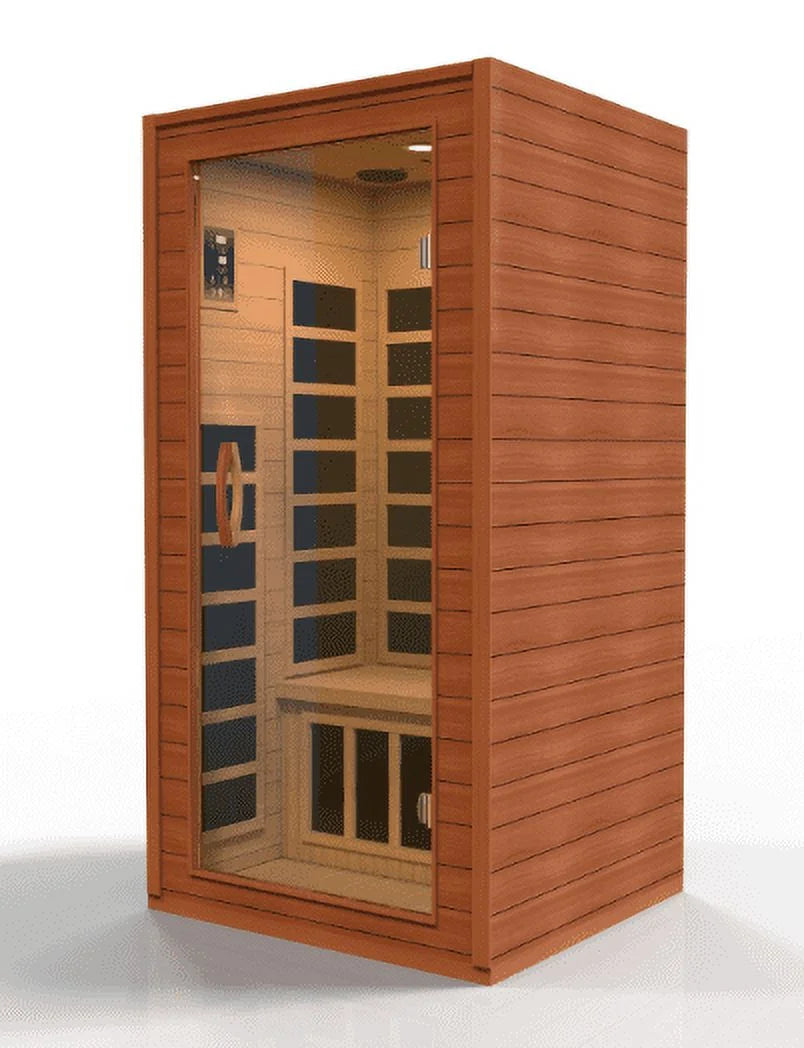 Dynamic Cordoba Elite 2-Person Ultra Low EMF (Under 3MG) FAR Infrared Sauna (Canadian Hemlock)