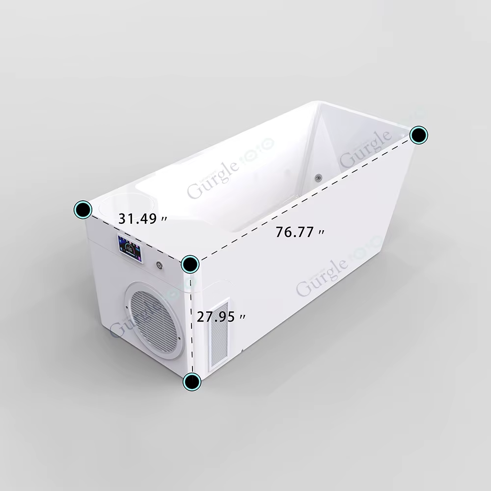 Athlete Recovery Therapy Ice Bath Tub with Wifi Control