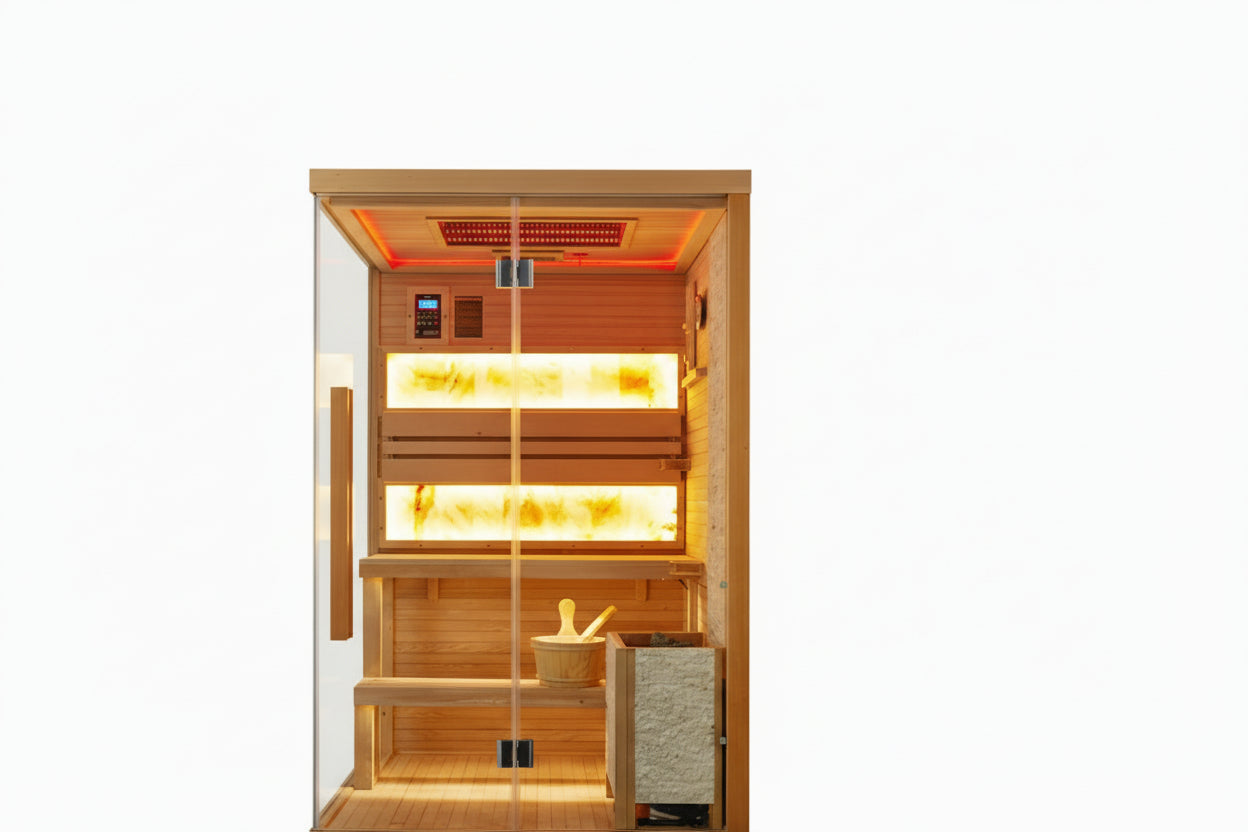 2-4 Person Steam Sauna, Traditional Sauna for Home, Home Spa Sauna, Indoor Sauna